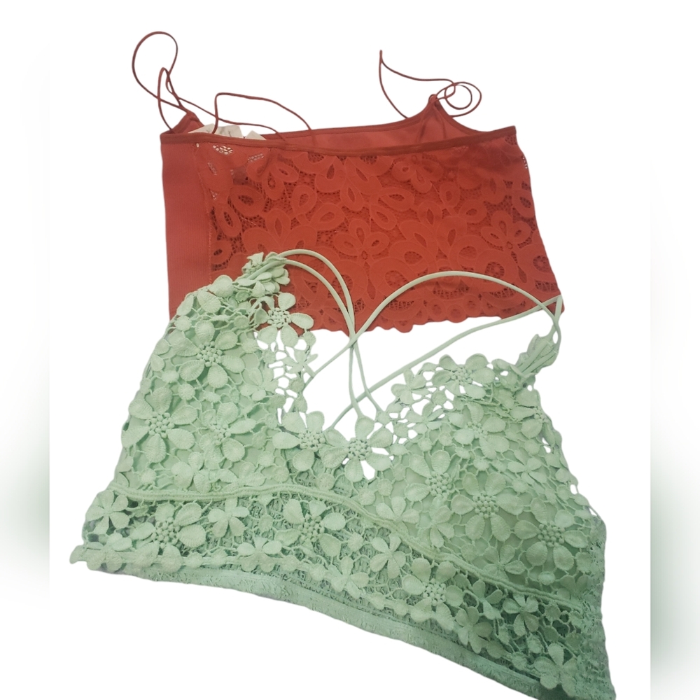 Free People And Other Top Bra Spots Wear Medium Women's Ladys